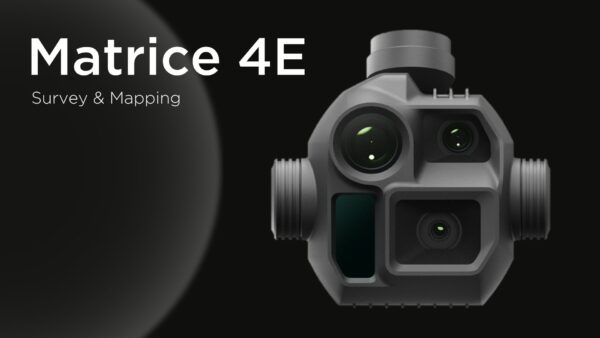 Close up of the Matrice 4E Camera